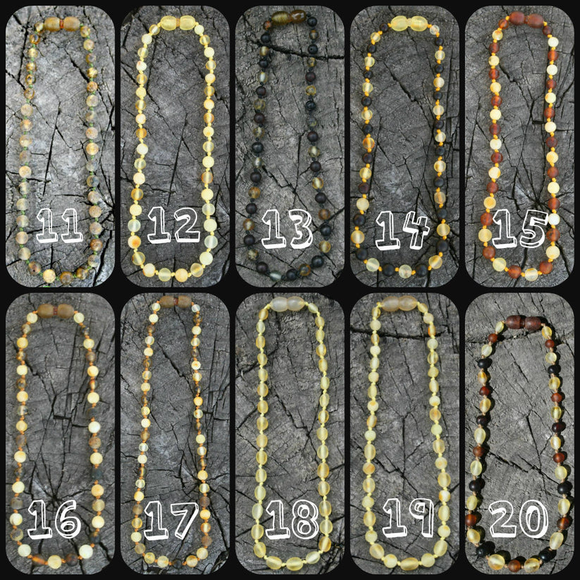 Baltic Amber Trach Chain – Amber and Haze